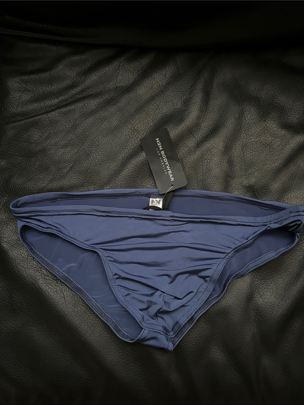 N2N Bodywear Catalina Sport Men's Denim Blue Swim Brief large